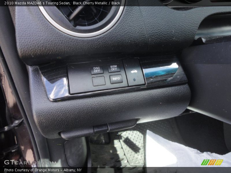 Black Cherry Metallic / Black 2010 Mazda MAZDA6 s Touring Sedan