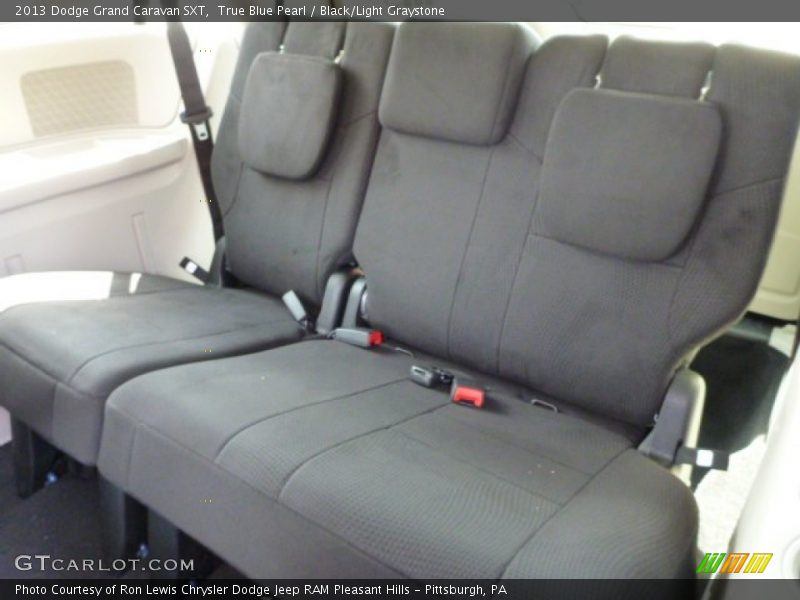 True Blue Pearl / Black/Light Graystone 2013 Dodge Grand Caravan SXT