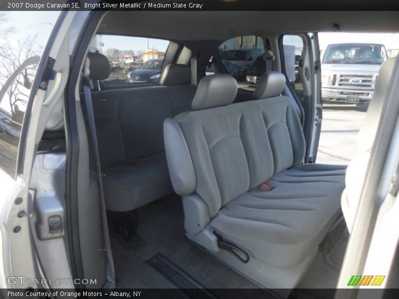 Bright Silver Metallic / Medium Slate Gray 2007 Dodge Caravan SE