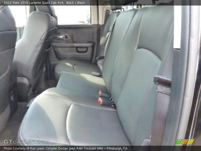 Black / Black 2013 Ram 1500 Laramie Quad Cab 4x4