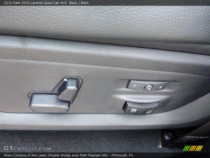 Black / Black 2013 Ram 1500 Laramie Quad Cab 4x4