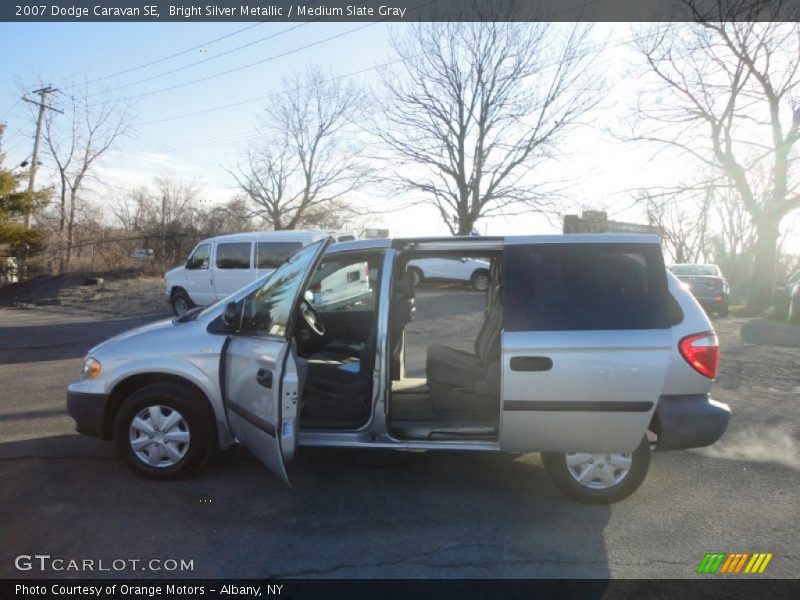 Bright Silver Metallic / Medium Slate Gray 2007 Dodge Caravan SE