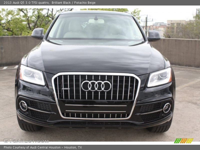 Brilliant Black / Pistachio Beige 2013 Audi Q5 3.0 TFSI quattro
