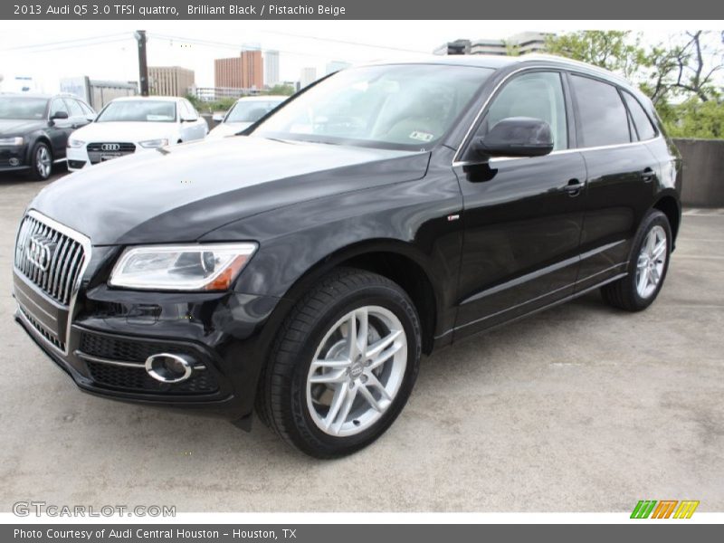 Brilliant Black / Pistachio Beige 2013 Audi Q5 3.0 TFSI quattro