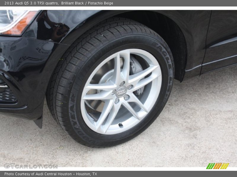 Brilliant Black / Pistachio Beige 2013 Audi Q5 3.0 TFSI quattro