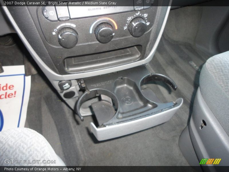 Bright Silver Metallic / Medium Slate Gray 2007 Dodge Caravan SE