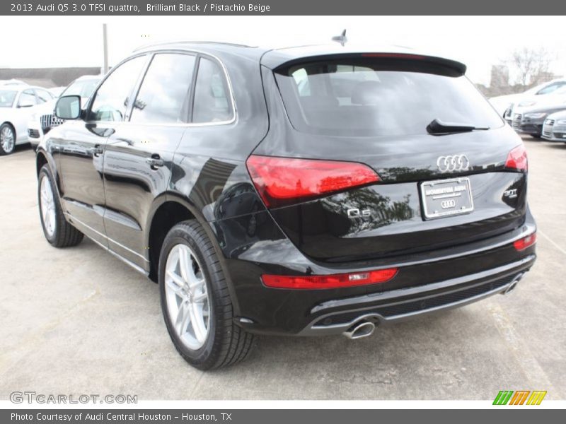 Brilliant Black / Pistachio Beige 2013 Audi Q5 3.0 TFSI quattro
