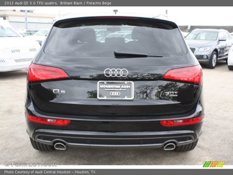 Brilliant Black / Pistachio Beige 2013 Audi Q5 3.0 TFSI quattro