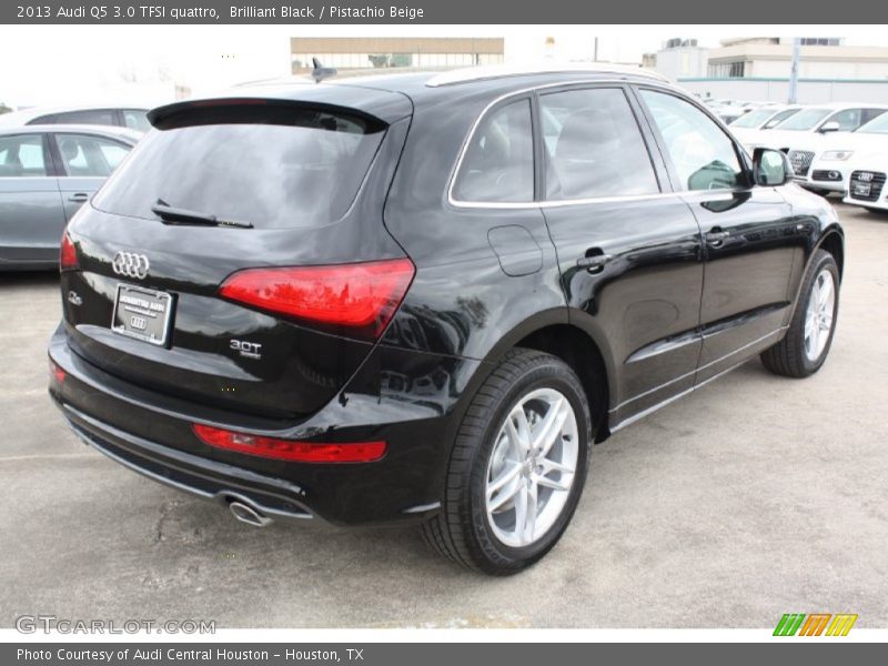 Brilliant Black / Pistachio Beige 2013 Audi Q5 3.0 TFSI quattro