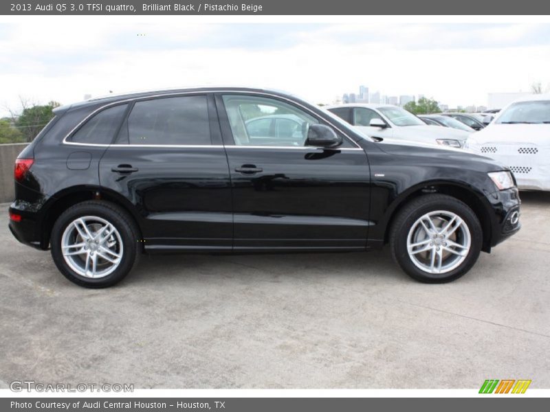 Brilliant Black / Pistachio Beige 2013 Audi Q5 3.0 TFSI quattro