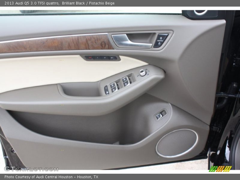 Brilliant Black / Pistachio Beige 2013 Audi Q5 3.0 TFSI quattro