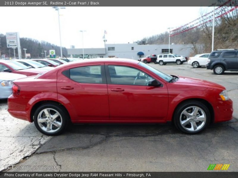 Redline 2-Coat Pearl / Black 2013 Dodge Avenger SE