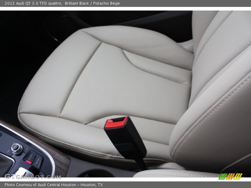 Brilliant Black / Pistachio Beige 2013 Audi Q5 3.0 TFSI quattro