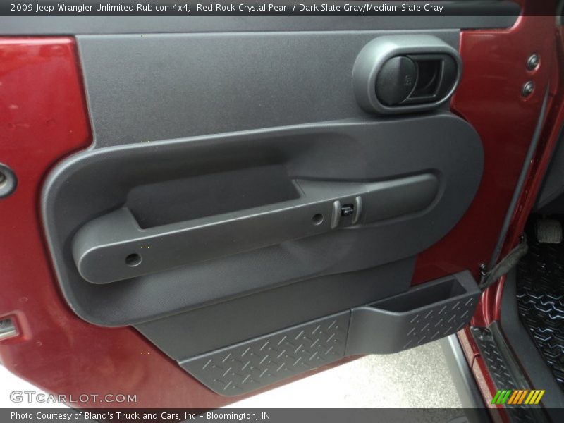 Red Rock Crystal Pearl / Dark Slate Gray/Medium Slate Gray 2009 Jeep Wrangler Unlimited Rubicon 4x4