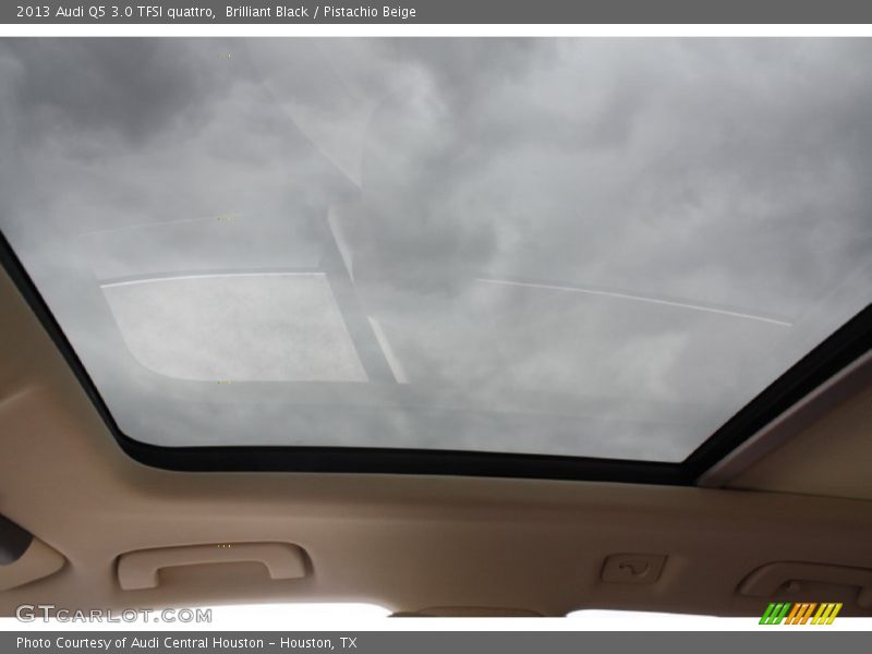 Brilliant Black / Pistachio Beige 2013 Audi Q5 3.0 TFSI quattro
