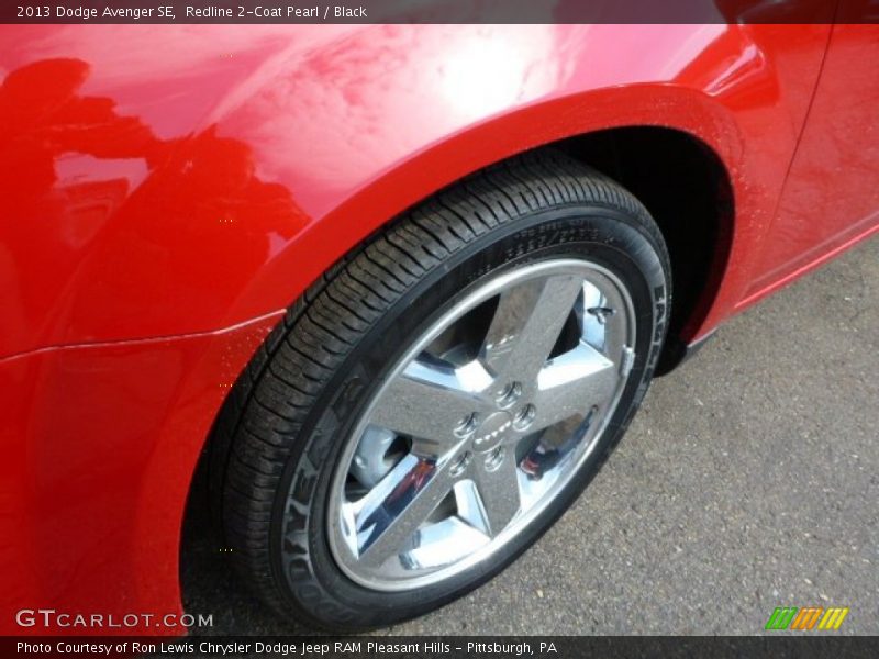 Redline 2-Coat Pearl / Black 2013 Dodge Avenger SE