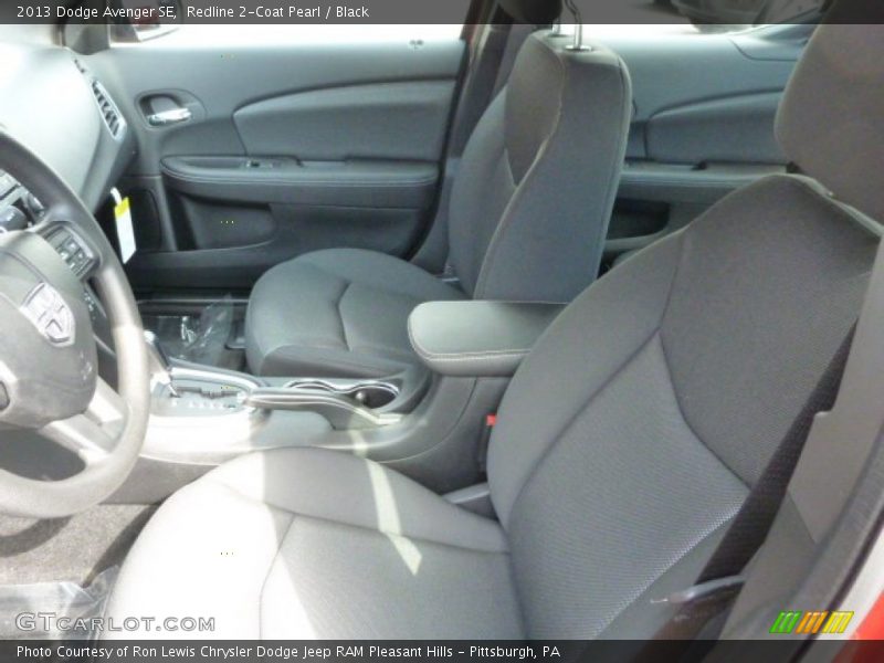 Redline 2-Coat Pearl / Black 2013 Dodge Avenger SE