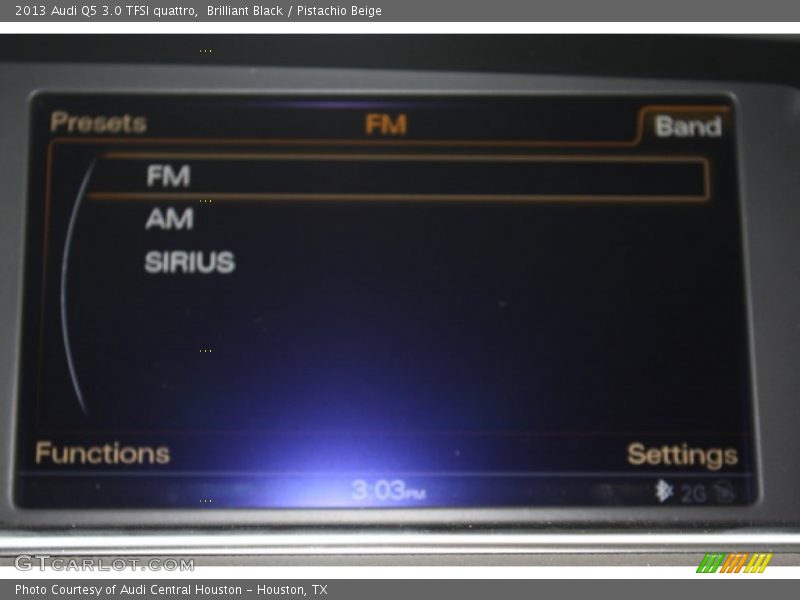 Brilliant Black / Pistachio Beige 2013 Audi Q5 3.0 TFSI quattro