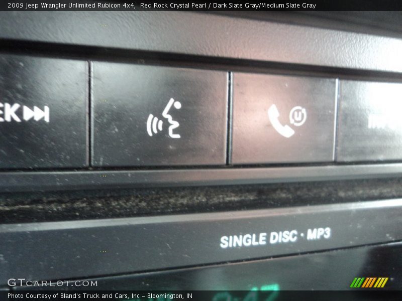 Red Rock Crystal Pearl / Dark Slate Gray/Medium Slate Gray 2009 Jeep Wrangler Unlimited Rubicon 4x4
