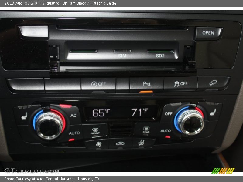 Brilliant Black / Pistachio Beige 2013 Audi Q5 3.0 TFSI quattro
