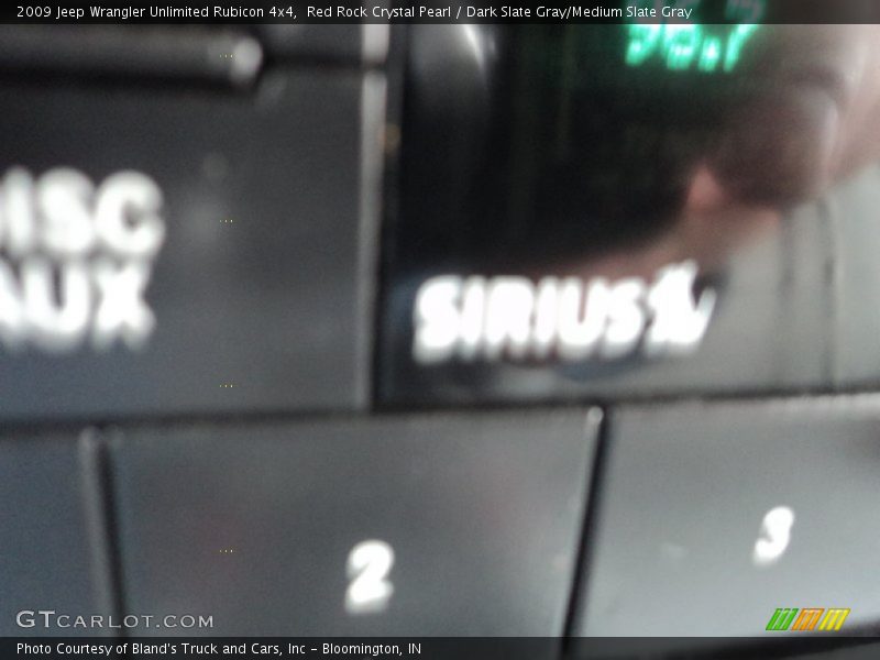 Red Rock Crystal Pearl / Dark Slate Gray/Medium Slate Gray 2009 Jeep Wrangler Unlimited Rubicon 4x4