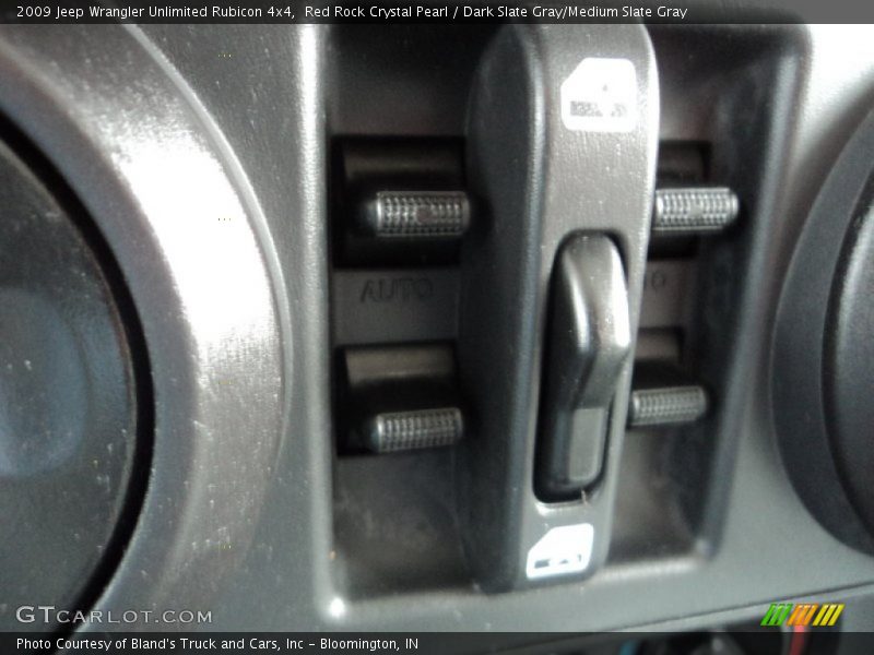 Red Rock Crystal Pearl / Dark Slate Gray/Medium Slate Gray 2009 Jeep Wrangler Unlimited Rubicon 4x4