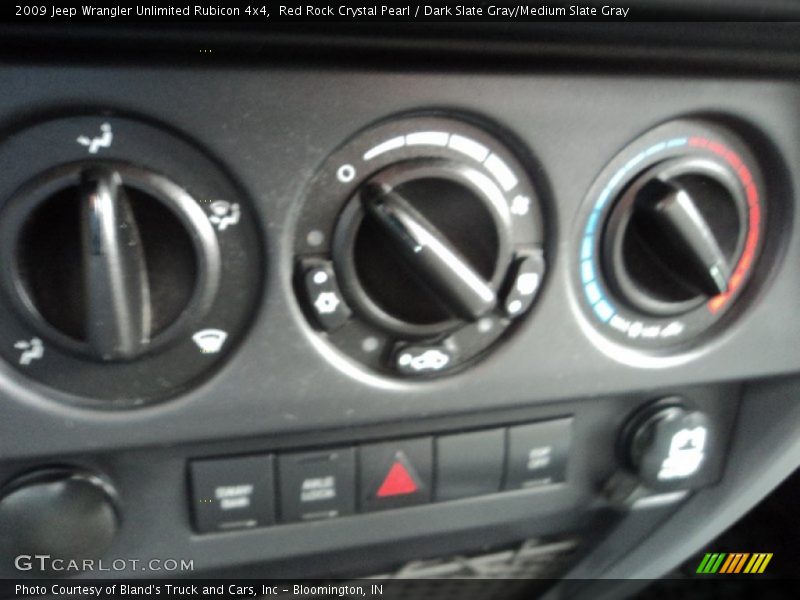 Red Rock Crystal Pearl / Dark Slate Gray/Medium Slate Gray 2009 Jeep Wrangler Unlimited Rubicon 4x4