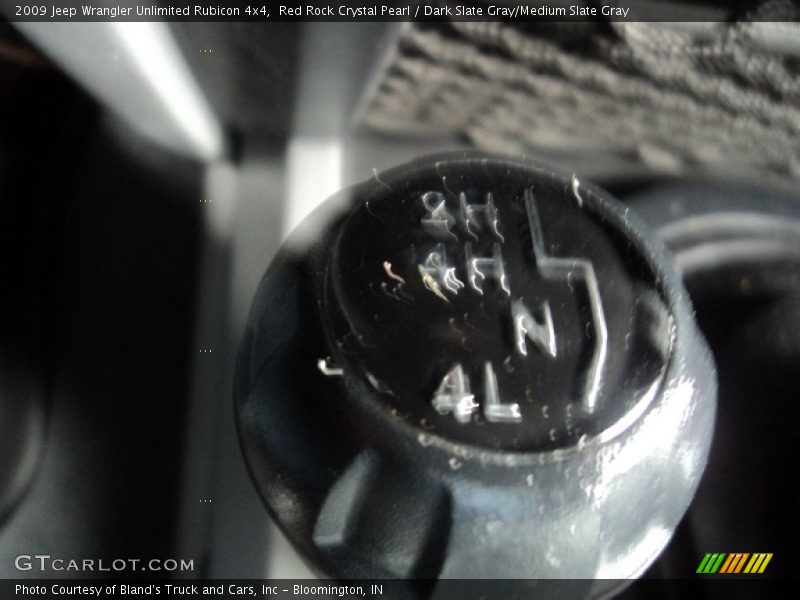 Red Rock Crystal Pearl / Dark Slate Gray/Medium Slate Gray 2009 Jeep Wrangler Unlimited Rubicon 4x4