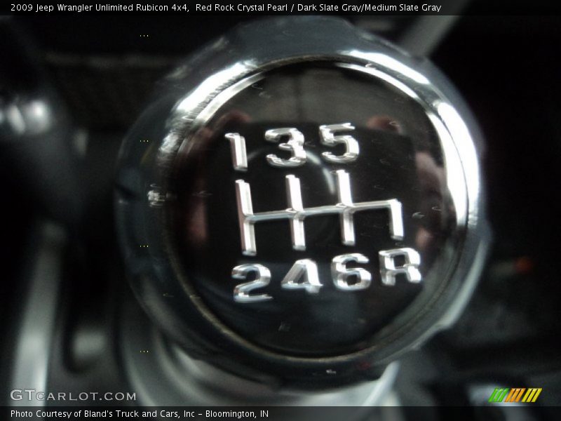 Red Rock Crystal Pearl / Dark Slate Gray/Medium Slate Gray 2009 Jeep Wrangler Unlimited Rubicon 4x4