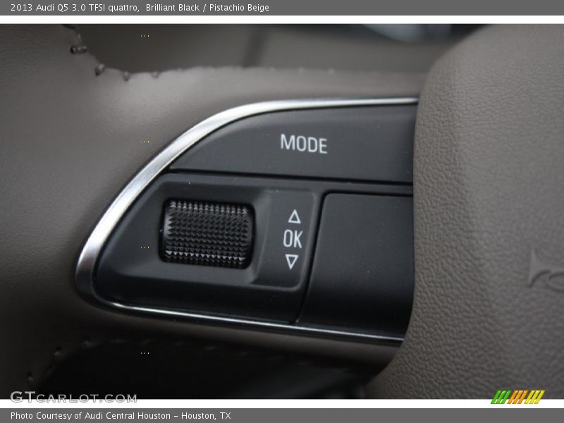 Brilliant Black / Pistachio Beige 2013 Audi Q5 3.0 TFSI quattro