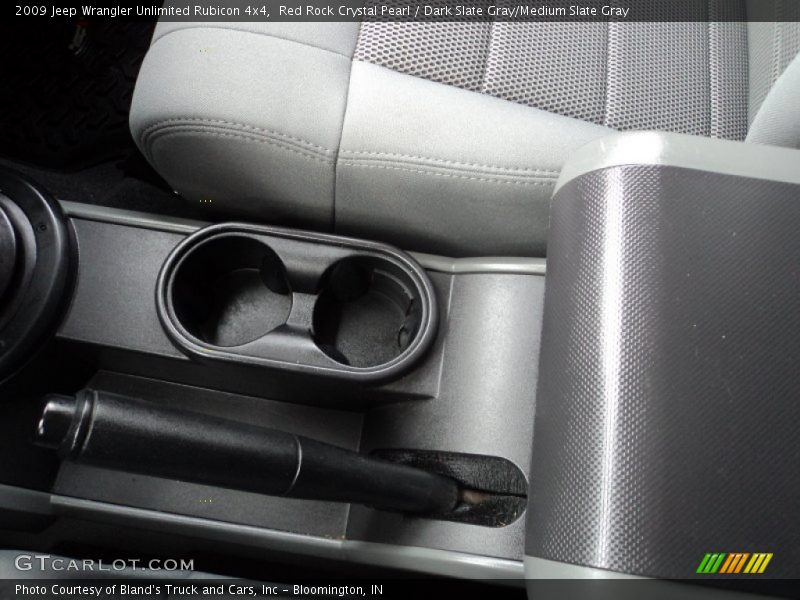 Red Rock Crystal Pearl / Dark Slate Gray/Medium Slate Gray 2009 Jeep Wrangler Unlimited Rubicon 4x4