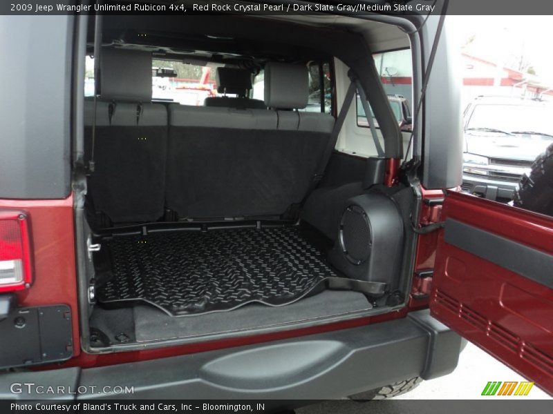 Red Rock Crystal Pearl / Dark Slate Gray/Medium Slate Gray 2009 Jeep Wrangler Unlimited Rubicon 4x4