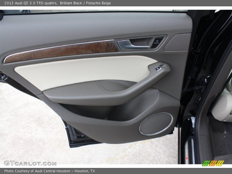 Brilliant Black / Pistachio Beige 2013 Audi Q5 3.0 TFSI quattro