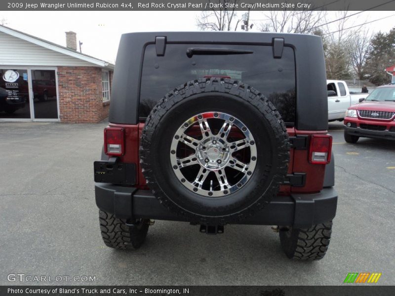Red Rock Crystal Pearl / Dark Slate Gray/Medium Slate Gray 2009 Jeep Wrangler Unlimited Rubicon 4x4