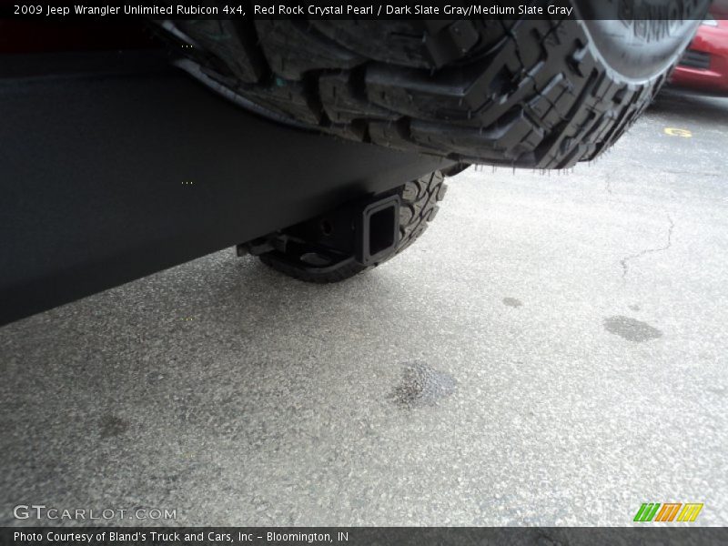 Red Rock Crystal Pearl / Dark Slate Gray/Medium Slate Gray 2009 Jeep Wrangler Unlimited Rubicon 4x4
