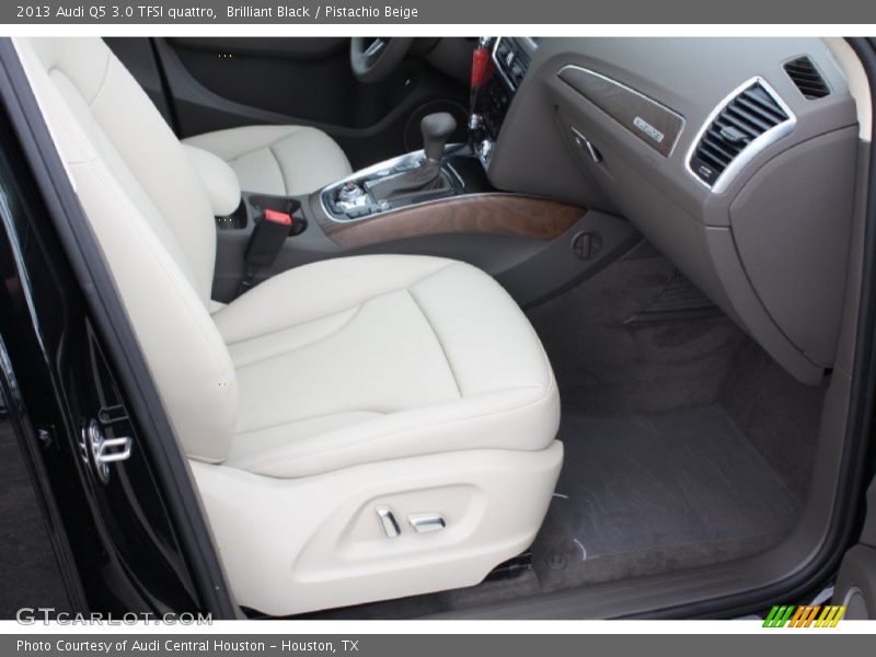 Brilliant Black / Pistachio Beige 2013 Audi Q5 3.0 TFSI quattro