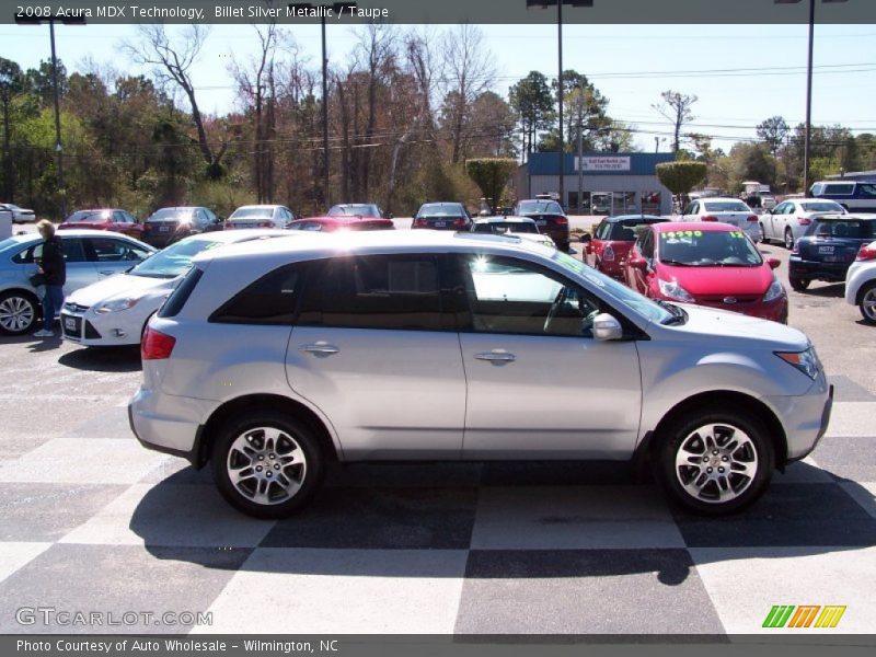 Billet Silver Metallic / Taupe 2008 Acura MDX Technology