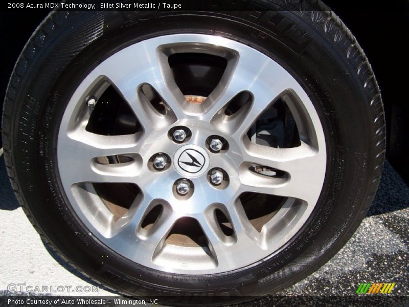 Billet Silver Metallic / Taupe 2008 Acura MDX Technology