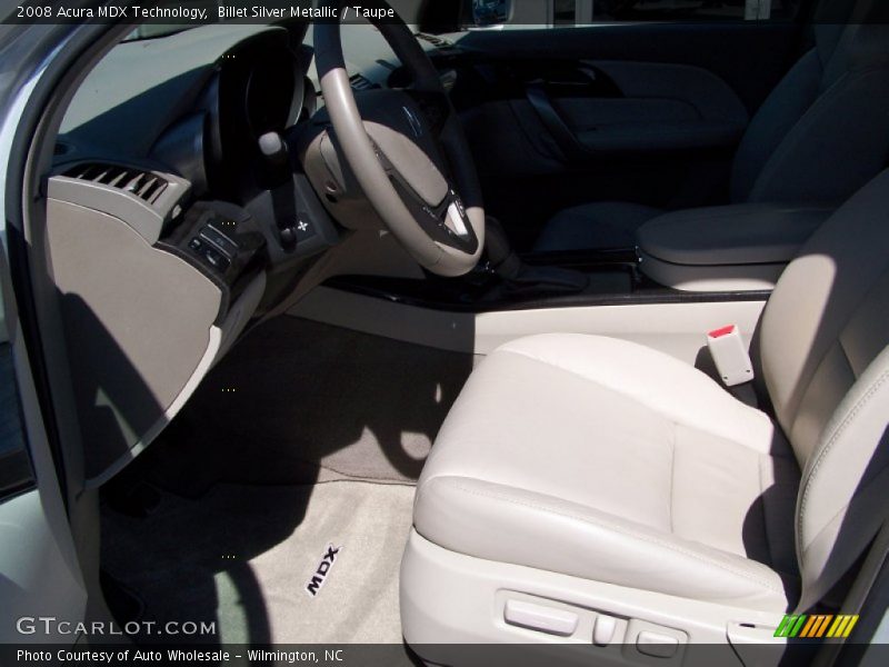Billet Silver Metallic / Taupe 2008 Acura MDX Technology