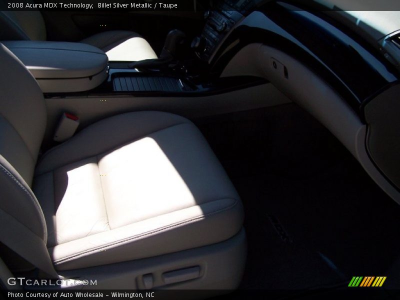 Billet Silver Metallic / Taupe 2008 Acura MDX Technology