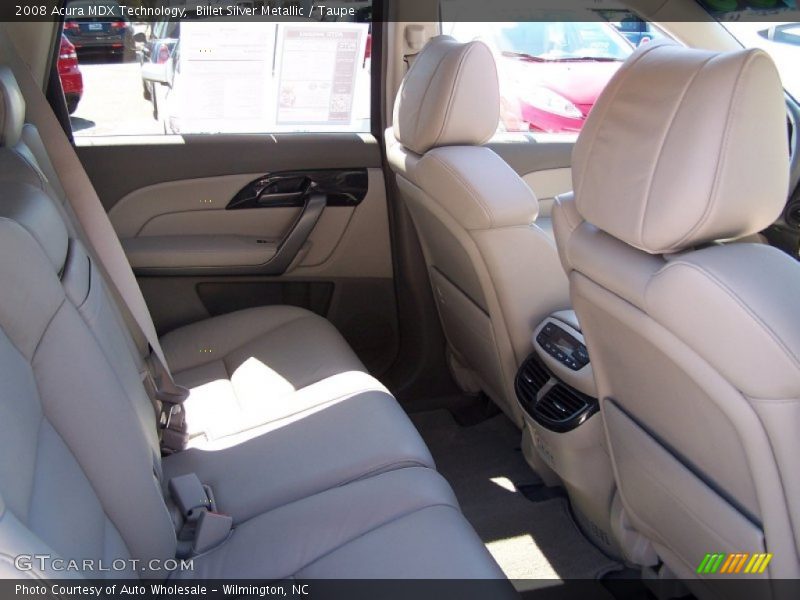 Billet Silver Metallic / Taupe 2008 Acura MDX Technology
