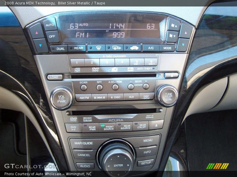 Billet Silver Metallic / Taupe 2008 Acura MDX Technology