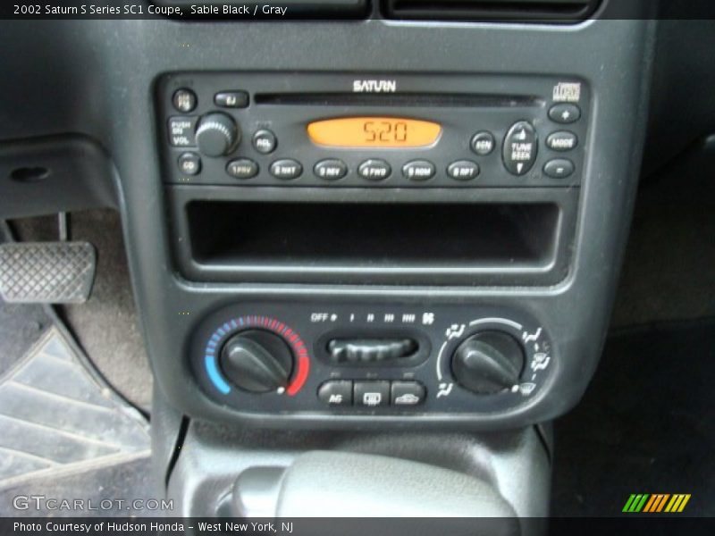 Controls of 2002 S Series SC1 Coupe