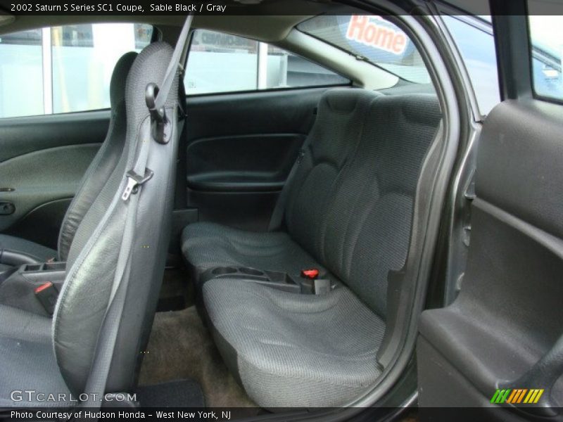 Rear Seat of 2002 S Series SC1 Coupe