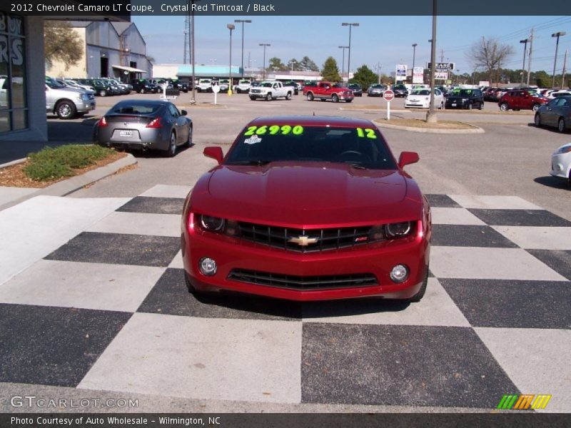 Crystal Red Tintcoat / Black 2012 Chevrolet Camaro LT Coupe