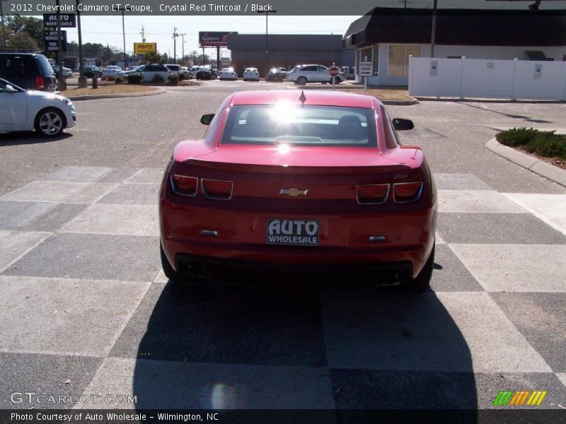 Crystal Red Tintcoat / Black 2012 Chevrolet Camaro LT Coupe