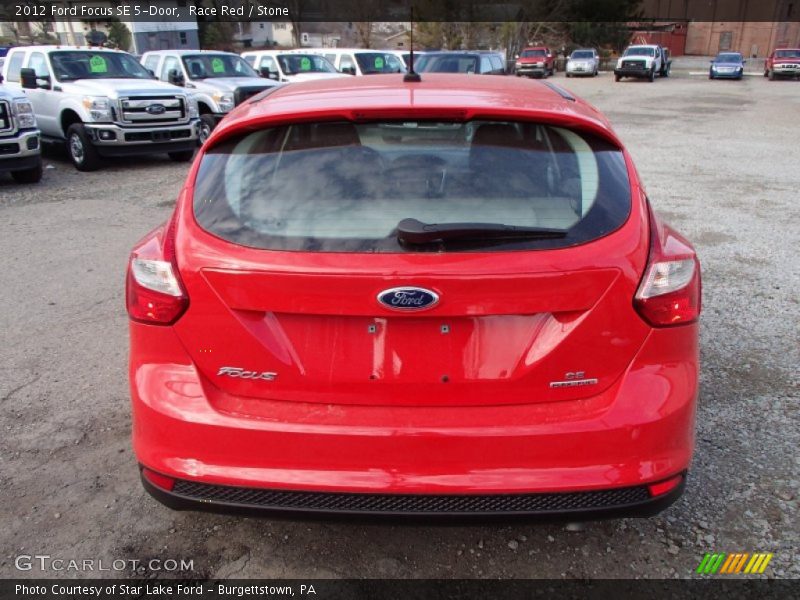 Race Red / Stone 2012 Ford Focus SE 5-Door