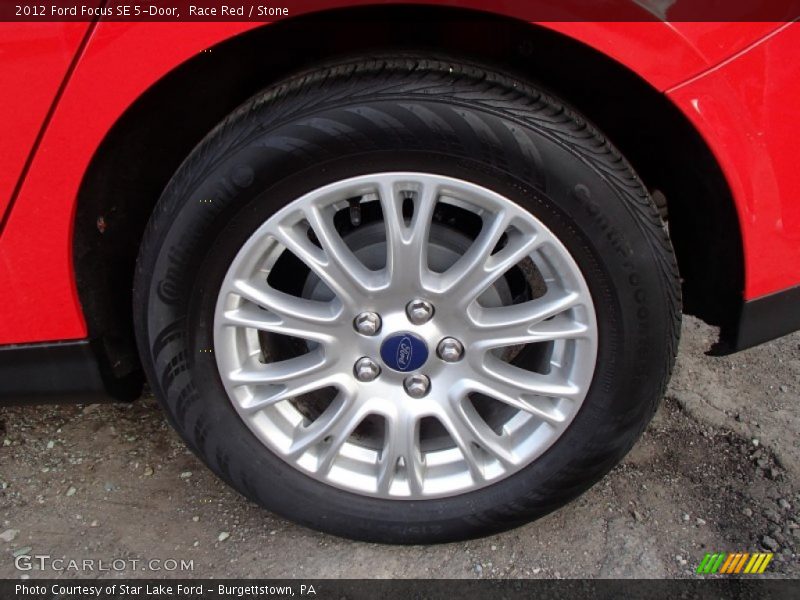 Race Red / Stone 2012 Ford Focus SE 5-Door