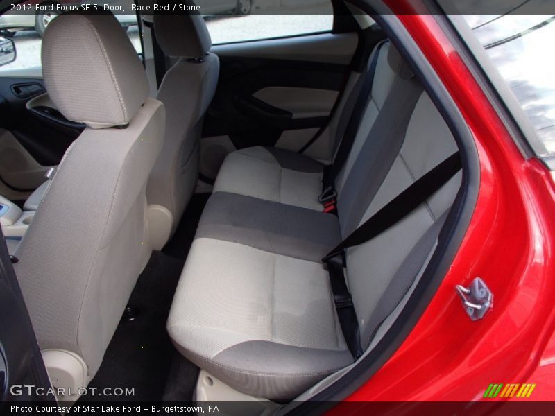 Race Red / Stone 2012 Ford Focus SE 5-Door