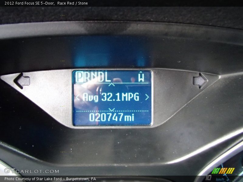 Race Red / Stone 2012 Ford Focus SE 5-Door